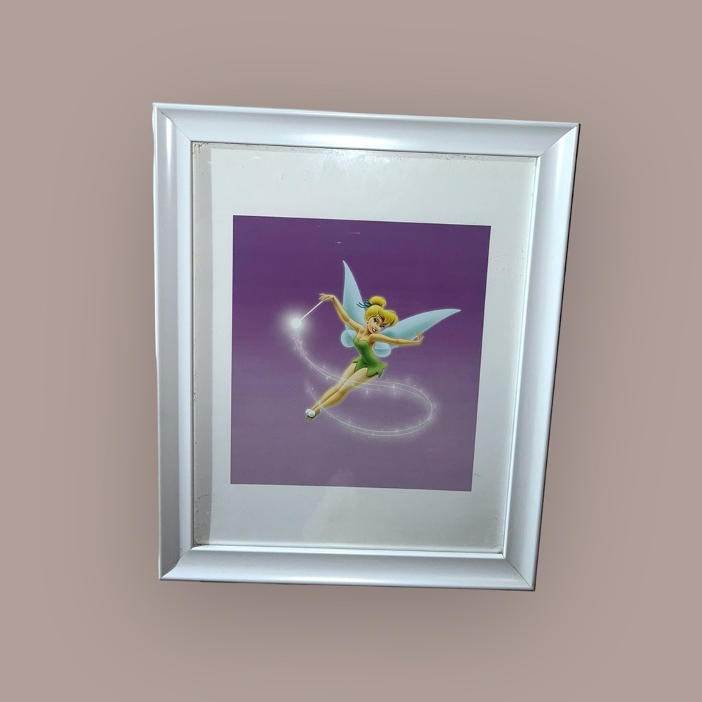 Framed Tinker Bell Illustration